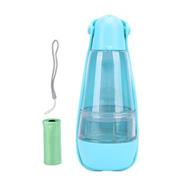 Imagem de Pssopp Pet Water Bottle Portable Camp Drinking Cup Multifunction with Poop Shovel and Storage Bag for Dog[Blue] Water Bottles