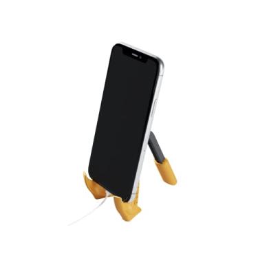 Imagem de OCTOO, LiteStand Mini - Suporte para celular, Titanium/Caramelo