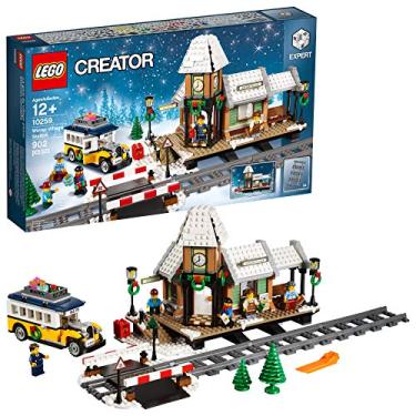 Imagem de LEGO Creator Expert Estação da Vila de Inverno 10259 (902 Peças)