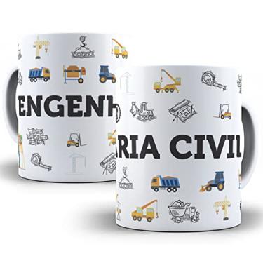Imagem de Caneca profissão engenharia civil engenheiro presente