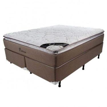 Imagem de Cama Box King Molas Ensacadas Luckspuma Colchões 76X193x203cm