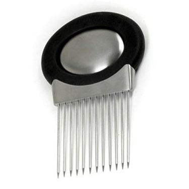 Imagem de Norpro – Suporte de cebola/removedor de odor. Moderno. Prata. 6.25 x 4 . 1