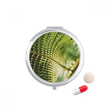 Imagem de Estojo de comprimidos para fotografia de folhas com foto de plantas, caixa de armazenamento de remédios