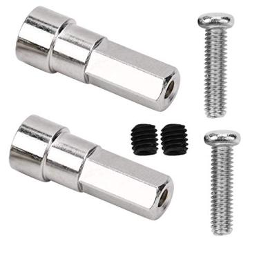 Imagem de Jenngaoo Eixo da roda traseira, acessórios de atualização de carro RC para carro WPL D12 1/10 RC