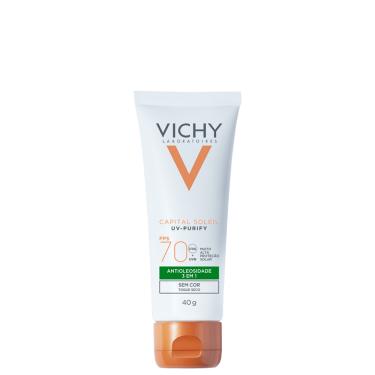 Imagem de Vichy Purify Sem Cor FPS 70 - Protetor Solar Facial 40g