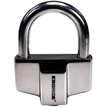 Imagem de Trava De Bicicleta Tesoura Hidráulica De Resistência De Trava De Bicicleta Chaveiro De Bicicleta Acessórios Para Engrossar E Alongar - Trava De Bicicleta,Prata+1,3m,Collector88