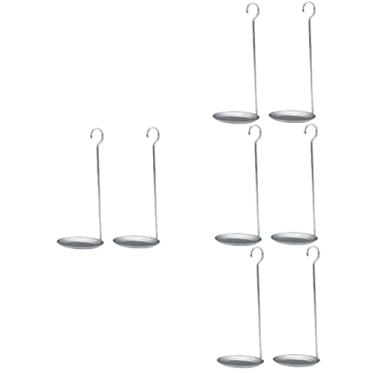 Imagem de HEMOTON 8 Peças Colher De Bolo De Camarão De Aço Inoxidável Forma Para Fritar Com Alça Panela Crepe Colher De Massa Molde Bunuelos Com Alça Máquina De Waffles Panela Antiaderente