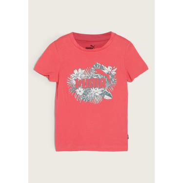 Imagem de Infantil - Camiseta Puma Ess+ Flow Rosa Puma 673528 menina