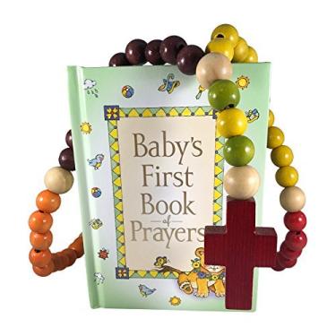 Imagem de Baby Catholic Baptism Gift Set, Includes Baby's First Rosary and Baby's First Book of Prayers, Perfect Baptism, Christening, Shower Gifts