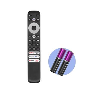 Imagem de Controle Remoto Para TCL Smart TV 4K Rc902v + Pilhas