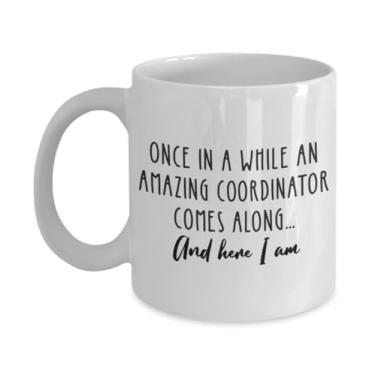 Imagem de Caneca de café de coordenador, caneca de café de coordenador de escritório, caneca de chá de deveres do coordenador, caneca de chá de presente de apreciação do coordenador, ideia de presente de aniversário de Natal (325 ml)