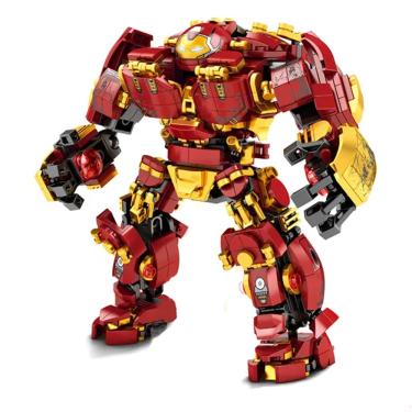 Imagem de Bonecos Hulkbuster Marvel Bloco de Montar Legotipo