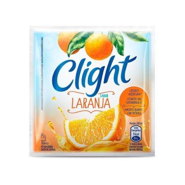 Imagem de Refresco em Pó Clight Laranja 8g Display com 15 Unidades