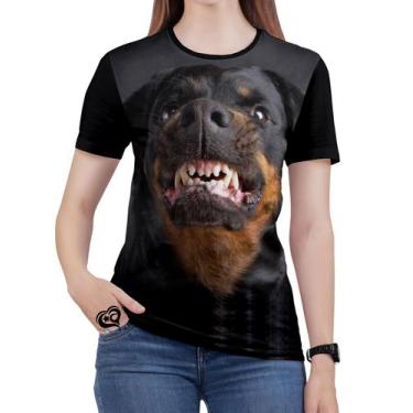 Imagem de Camiseta De Cachorro Feminina Dog Cão Blusa Animal - Alemark