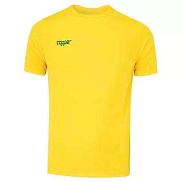 Imagem de Camiseta Masculina Topper Amarelo Verde