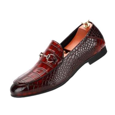 Imagem de ottspu Mocassins masculinos casuais, sem cadarço, mocassins masculinos leves, formais,...