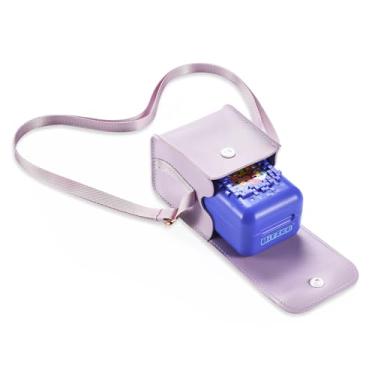 Imagem de Estojo de transporte para animal de estimação digital de brinquedo interativo Bitzee, 2024 Novo armazenamento de proteção digital para animais de estimação com alça de ombro ajustável, bolsa de viagem