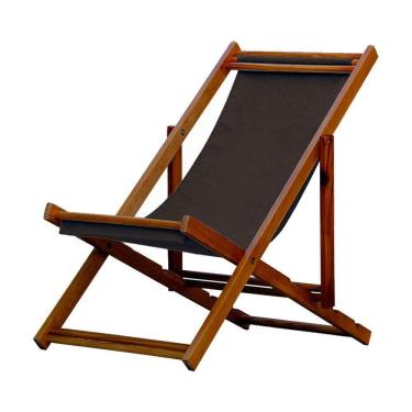Imagem de Espreguiçadeira Preguiçosa Dobrável Mel Sb-marrom