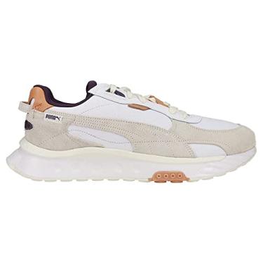 Imagem de Puma - Mens Wild Rider Sc Shoes, Size: 9.5 M US, Color: Vaporous Gray/Puma White