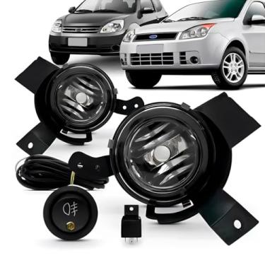 Imagem de Kit Farol De Milha Ford Fiesta 2007/2010 Ka 2008/2011 BotÃO
