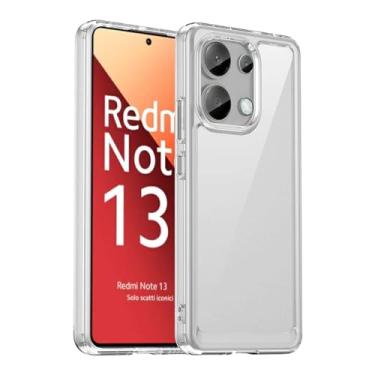 Imagem de Capas Compatível com Xiaomi Redmi Note 13 4G,Caixa de telefone,fino e leve,resistente a riscos,anti-impressão digital e proteção contra queda
