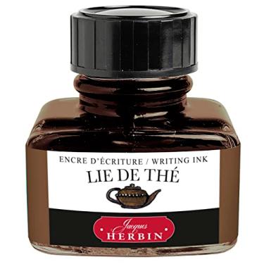 Imagem de Herbin The Jewel of Inks Tinta Para Caneta Tinteiro, Marrom (Lie de Thé), 30 ml