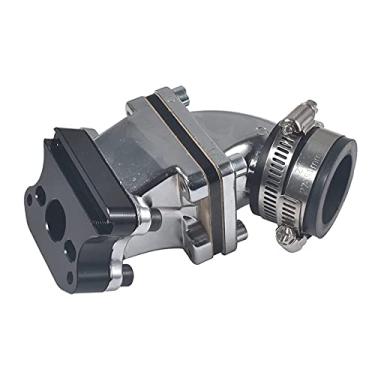 Imagem de Miaowa Conjunto de válvula Dio Reed - Kit de válvula de palheta e bloco para bicicleta motorizada a gás de motor 48cc/66cc/80cc