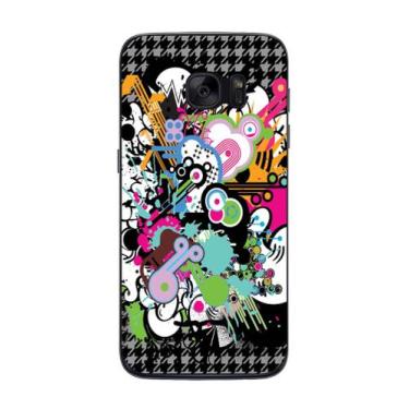 Imagem de Capa Adesivo Skin022 Verso Para Samsung Galaxy S7 Sm-g930 - KawaSkin