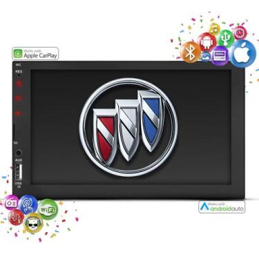 Imagem de Central Multimidia 2 Din Mp5 Carplay Android Auto Wifi Buick - First O
