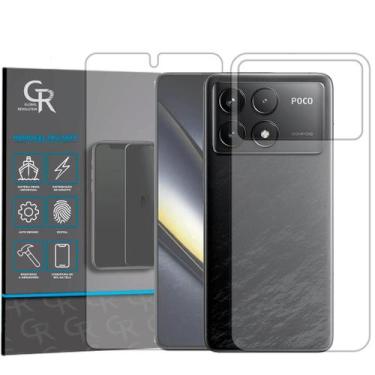 Imagem de Película Hidrogel HD Frente e Verso Compativel Para Xiaomi Poco F6 Pro