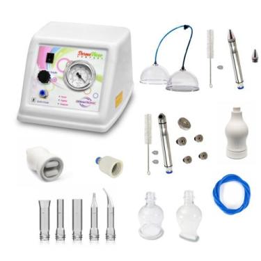 Imagem de Endermologia completo com Anvisa Peeling Diamante Ventosa Pump Up - De