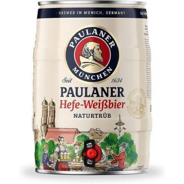 Imagem de Barril De Cerveja Importado - Paulaner - 5 Litros Weissbier