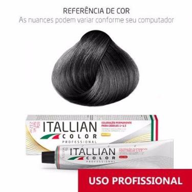 Imagem de Coloração Itallian Color Professional 60g Preto 1