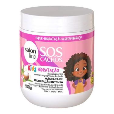 Imagem de Máscara Capilar Salon Line Hidratação Intensa S.O.S Kids 500g