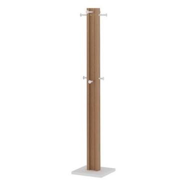 Imagem de Cabideiro Multiuso 6 Pontas AZ1018 Amêndoa/Branco - Tecno Mobili, Amên