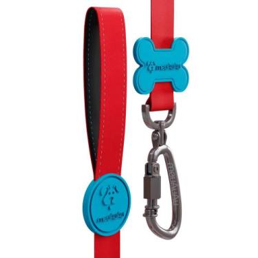 Imagem de Guia para cachorro meuauau - new red, 0.25