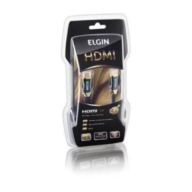 Imagem de Cabo HDMI 1.4 Reforçado Premium 2 Metros Preto ELGIN