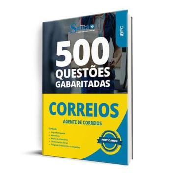 Imagem de Caderno de Questões CORREIOS - Agente de Correios - 500 Questões Gabar