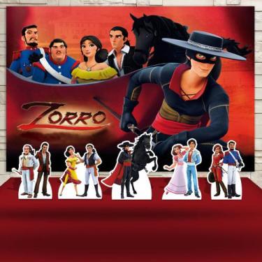 Imagem de Kit Festa Rubi Zorro - IMPAKTO VISUAL