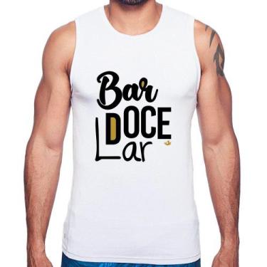 Imagem de Regata Bar doce lar - Foca na Moda, Branco, P