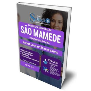 Imagem de Apostila Prefeitura de São Mamede - PB - Agente Comunitário de Saúde -