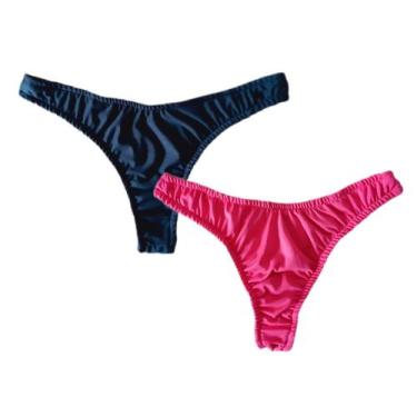 Imagem de Kit com 2 calcinha asa delta fio dental biquíni asa dental - DE UMA MA