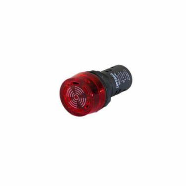 Imagem de Sinaleiro Luminoso e Sonoro 22mm 220Vca SBS-220 - Soprano