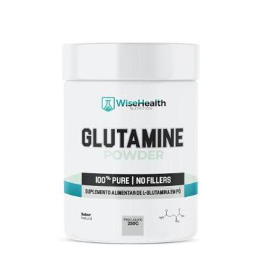 Imagem de Glutamina 100% Pure - WiseHealth, 250g