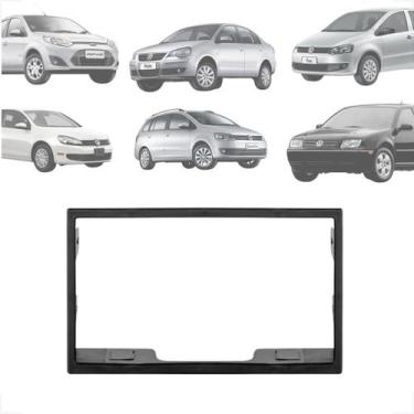 Imagem de Moldura Painel MP5 2 Din Golf 19992012 Polo 1993 Fox 20102013 Fista 20