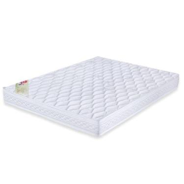 Imagem de Colchão Casal de Espuma Orthocrin Royal Saúde Plus Branco D45 - 128x18