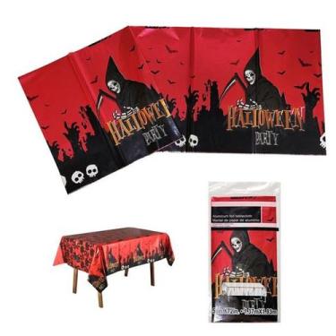 Imagem de Toalha de Mesa Metalizada Tema Halloween - Decoração - CM Presentes e 