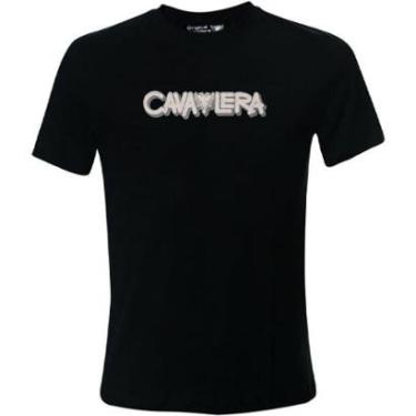 Imagem de Camiseta Cavalera Indie Big Sign Preta Masculina-Masculino