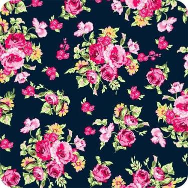 Imagem de Gorgurinho Estampado 1m X 1,50m Des: Katiane Var: Marinho - Jolitex