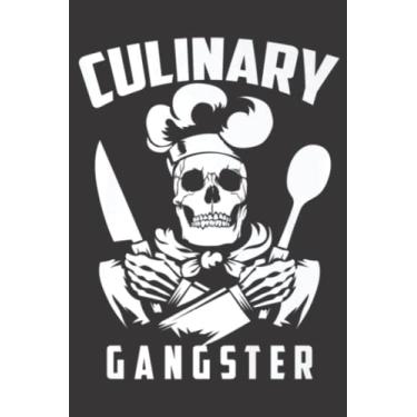 Imagem de Cool Culinary Gangster Meme Gift For Pro Cooking Master: Lined Journal Notebook To Do Schedule, Medium 6x9 Inches, 120 Pages, Printed Cover